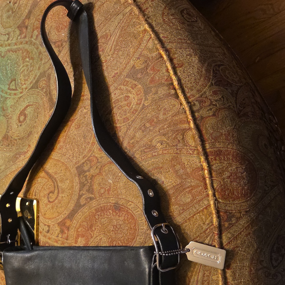 Coach Vintage Soho Legacy 9186 2001 Black Leather Bucket Bag $390 Retail GUC - Picture 8 of 16
